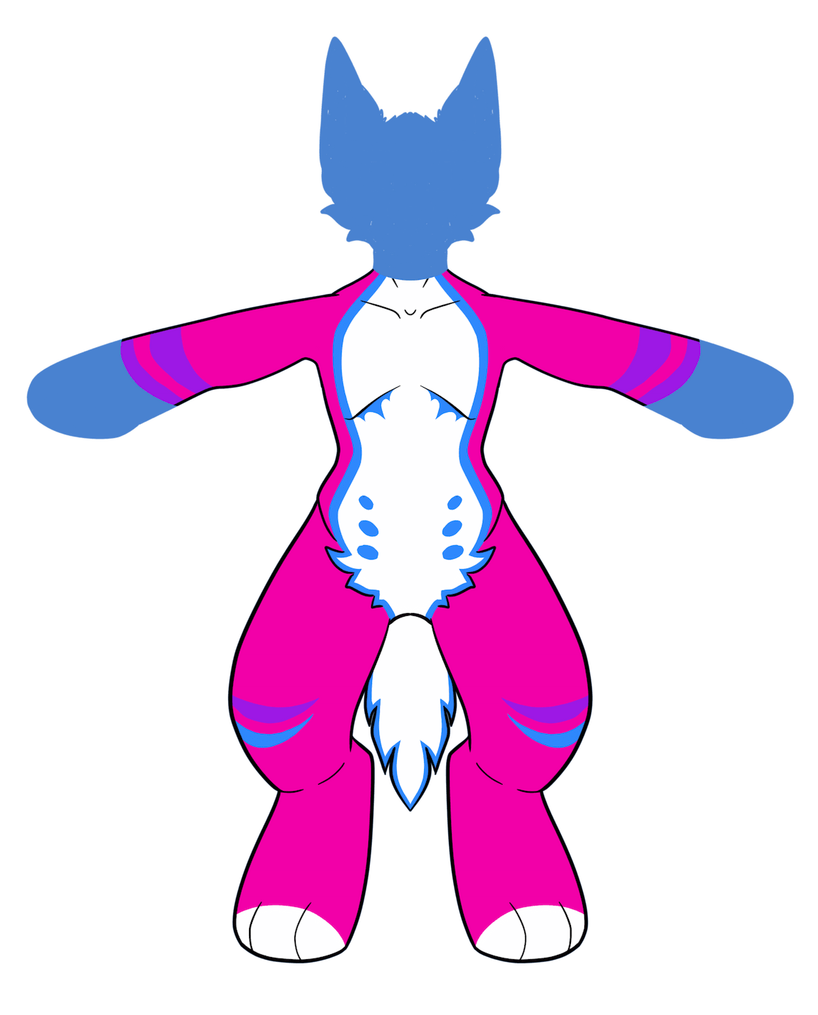 Digitigrade Bodysuit
